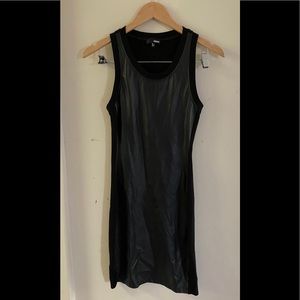 Wilfred Free Faux leather dress Small
